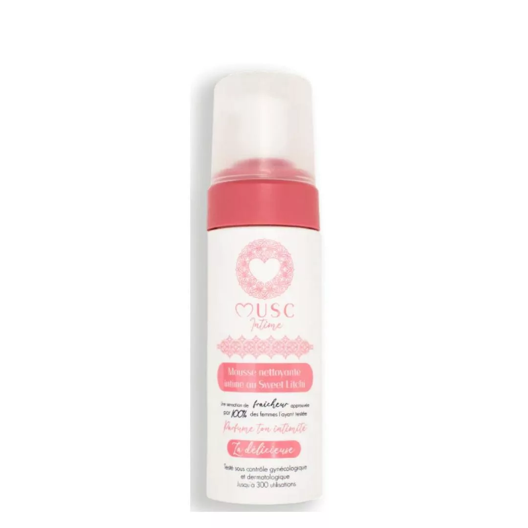 Musc Intime Mousse nettoyante sweet lichi