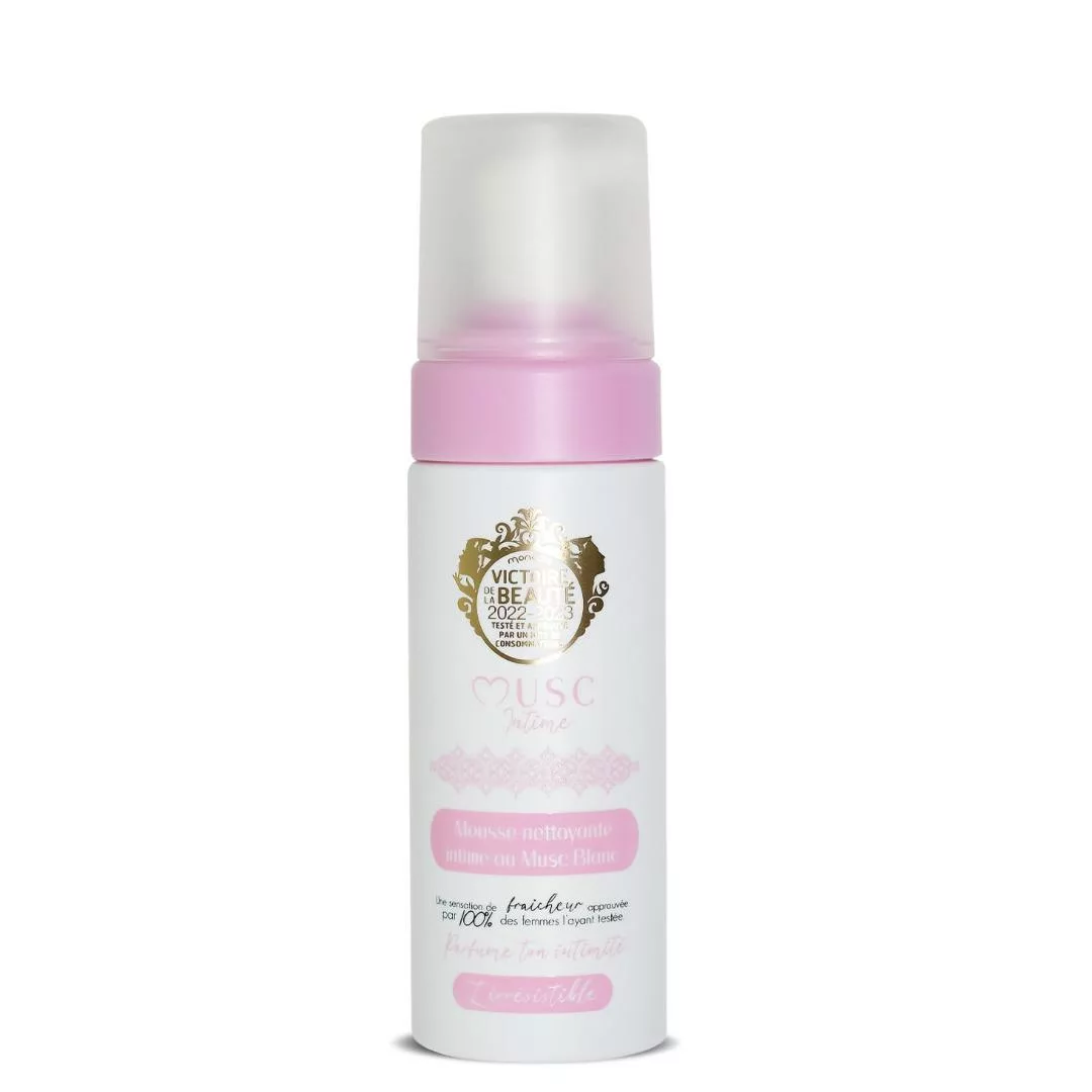 Musc Intime Mousse nettoyante musc blanc