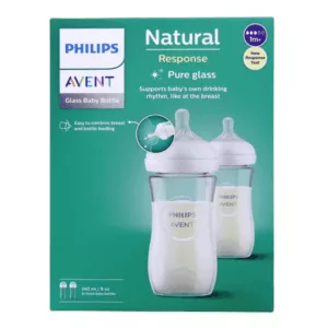 Image du produit Avent Natural Response Biberons Verre 1 Mois+