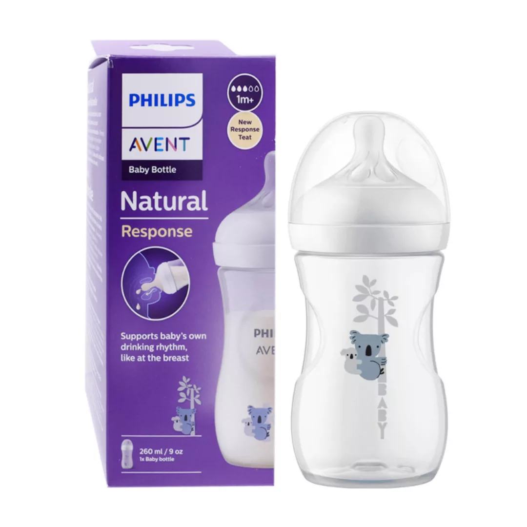 Image du produit Avent Natural Response Biberon 1 Mois+ Koala