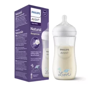 Image du produit Avent Natural Response Biberon 3 mois+ Tortue