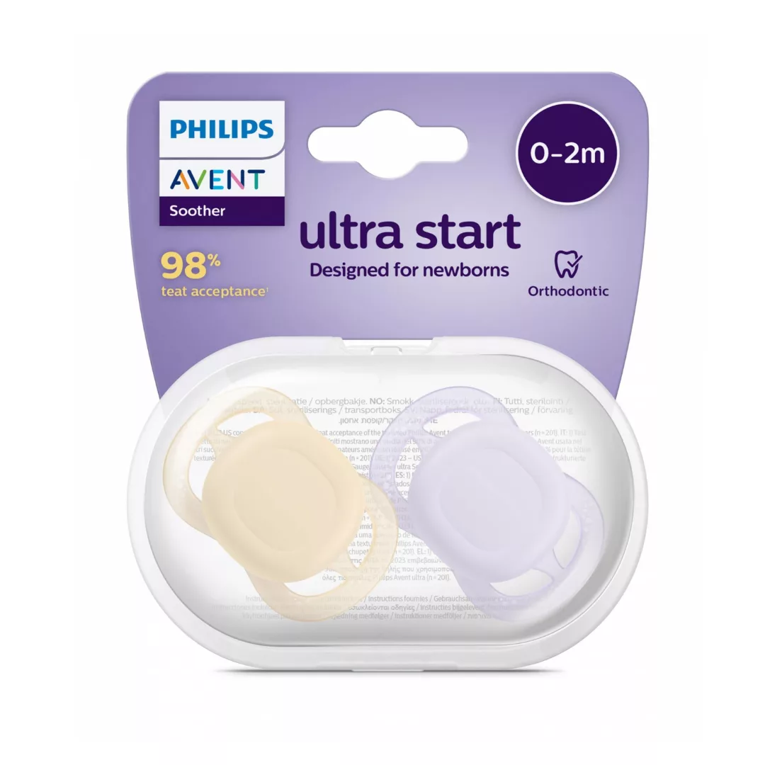 Image du produit Avent Sucettes Ultra Start 0-2 Mois Unies
