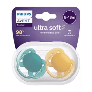 Image du produit Avent Sucettes Ultra-Soft 6-18 Mois