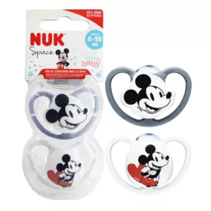 Image du produit NUK Sucettes Space Mickey 6-18 Mois
