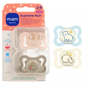 Image du produit MAM Sucettes Supreme Nuit 2-6 Mois