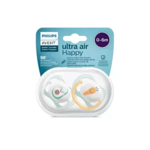 Image du produit Avent Sucettes Ultra Air Happy 0-6 mois