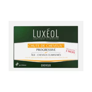 Image du produit Luxéol Chute de Cheveux Progressive 90 gélules